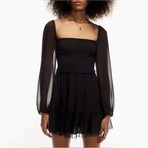 Aritzia Wilfred Tempest Dress in Black - XS